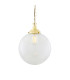 Riad 30cm Globe Pendant Polished Brass-1