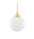 Riad 30cm Globe Pendant Satin Brass-1