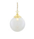 Riad 35cm Globe Pendant Polished Brass-3
