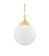 Riad 35cm Globe Pendant Satin Brass-1