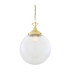 Riad 35cm Globe Pendant Satin Brass-3