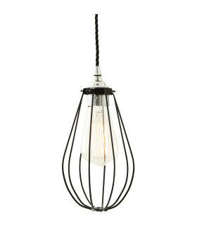 Vox cage Pendant Chrome Black