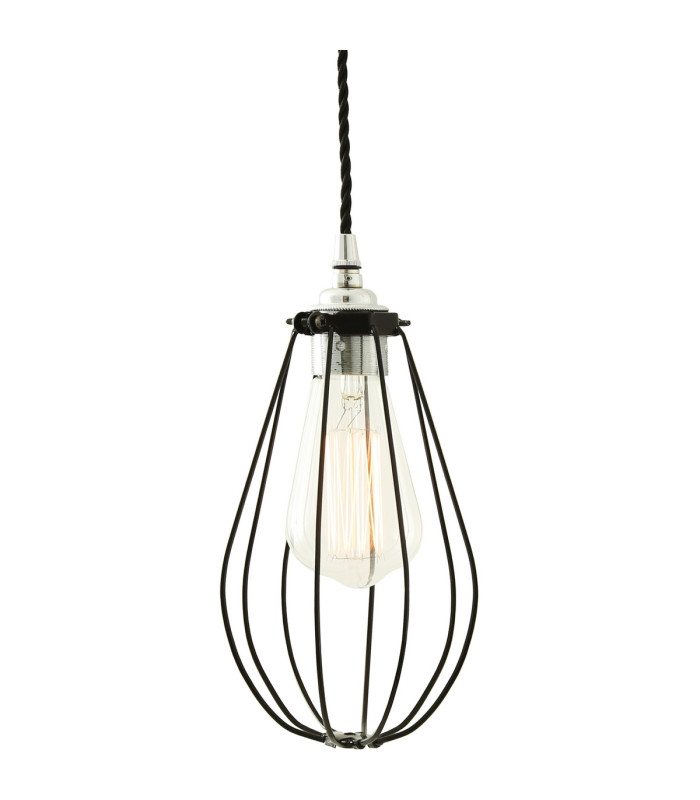 Vox cage Pendant Chrome Black