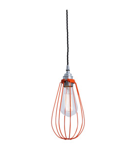 Vox cage Pendant Chrome Orange