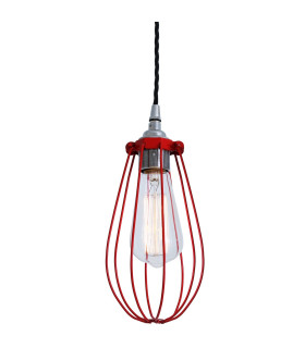 Vox cage Pendant Chrome Red-2