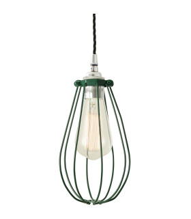 Vox cage Pendant Chrome Racing Green-1