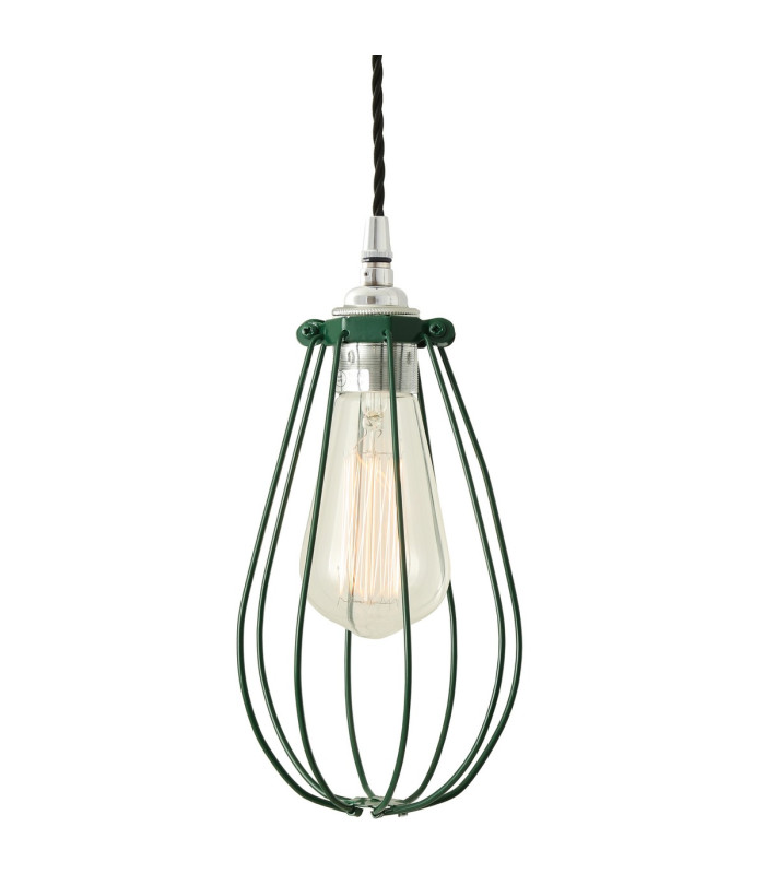Vox cage Pendant Chrome Racing Green-1