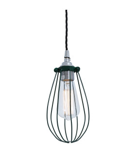 Vox cage Pendant Chrome Racing Green-2