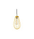 Vox cage Pendant Chrome Yellow