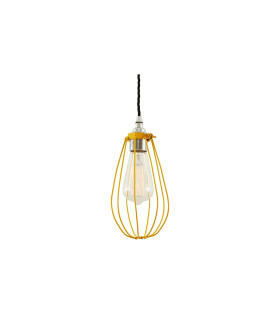 Vox cage Pendant Chrome Yellow
