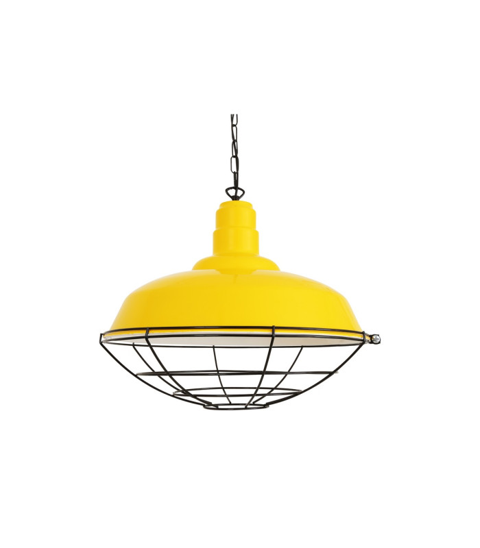 Cobal Pendant Yellow Black Cage