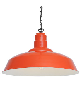 Wyse Dome Pendant Light Orange-1