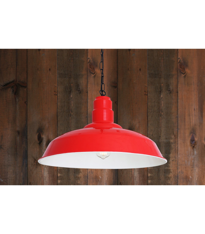 Wyse Dome Pendant Light Red-1