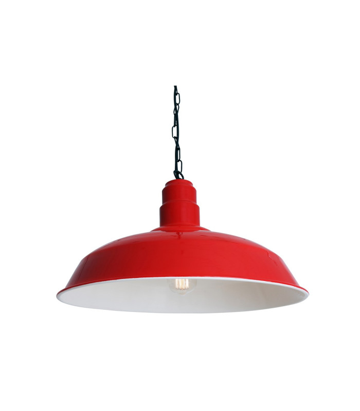 Wyse Dome Pendant Light Red-2