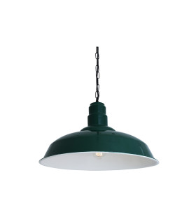 Wyse Dome Pendant Light Racing Green-1