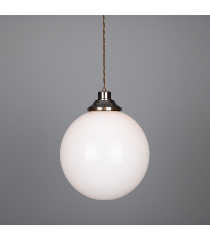 Gentry 30cm Globe Pendant Antique Brass-1