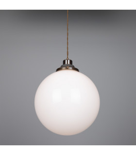 Gentry 30cm Globe Pendant Antique Brass-2
