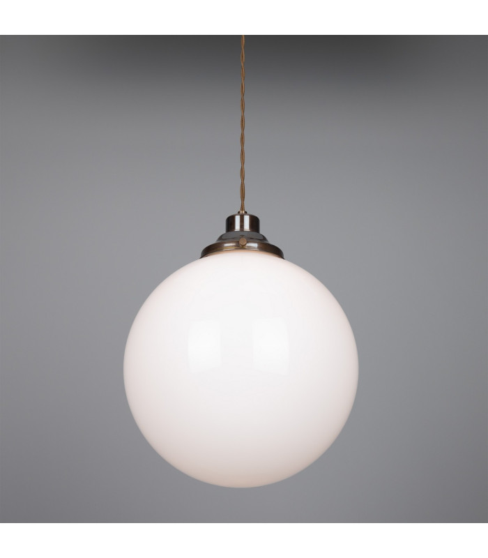 Gentry 30cm Globe Pendant Antique Brass-2