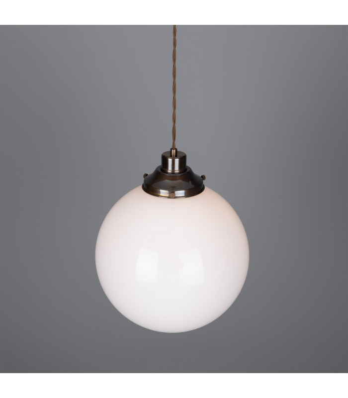 Gentry 30cm Globe Pendant Antique Brass-3