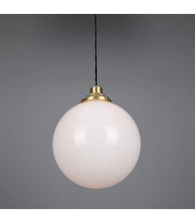 Gentry 30cm Globe Pendant Satin Brass-2