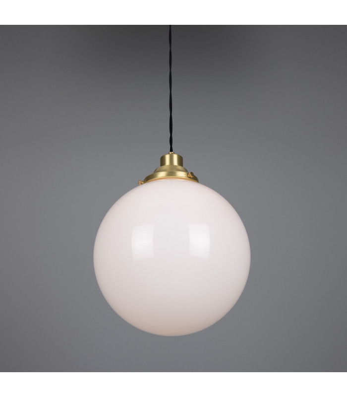 Gentry 30cm Globe Pendant Satin Brass-2