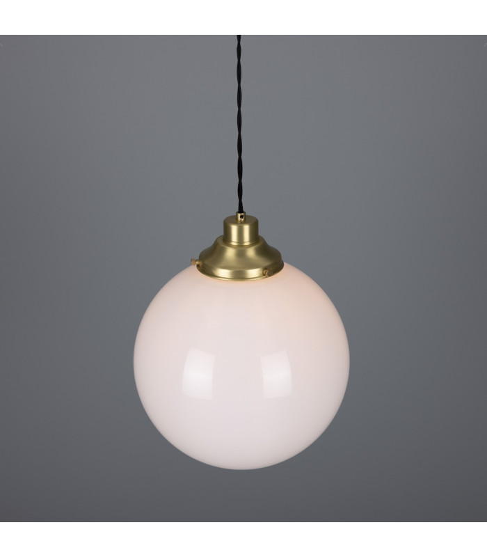 Gentry 30cm Globe Pendant Satin Brass-3