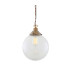 Riad 25cm Globe Pendant Antique Brass-2