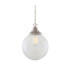 Riad 25cm Globe Pendant Antique Silver-1