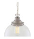 Riad 25cm Globe Pendant Antique Silver-3