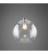 Eden 35cm Globe Pendant Antique Brass-3