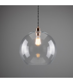 Eden 35cm Globe Pendant Polished Copper-1