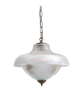 Essence Dome Pendant Antique Brass-1