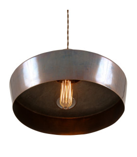 Elegance Dome Pendant Antique Brass-4