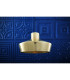 Elegance Dome Pendant Polished Brass-2