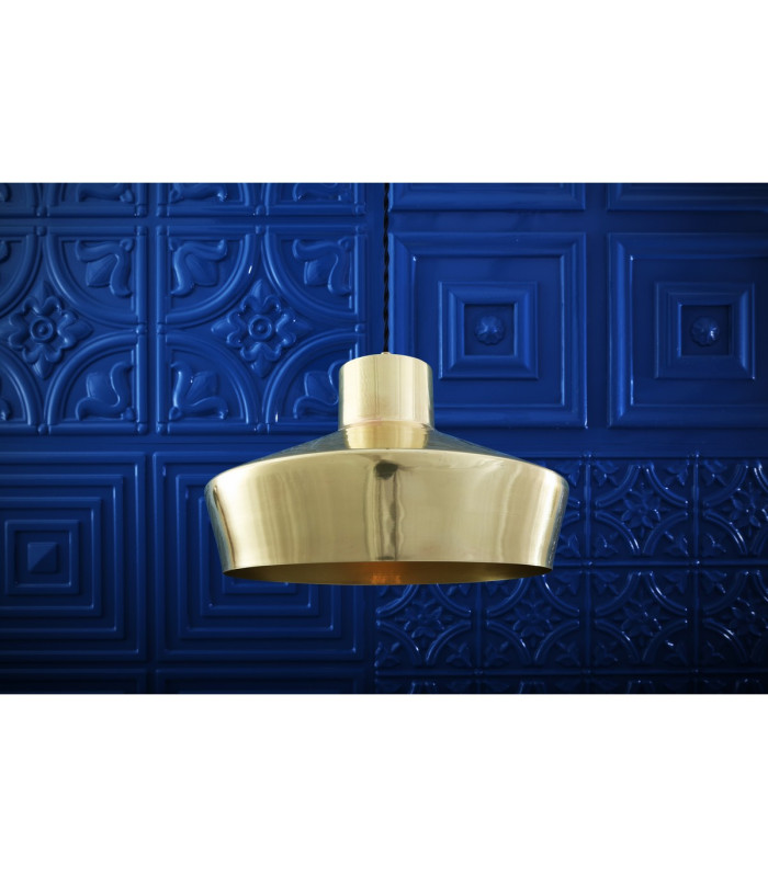 Elegance Dome Pendant Polished Brass-2