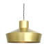 Elegance Dome Pendant Satin Brass