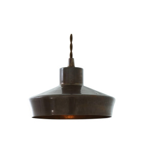 Splendor Dome Pendant Antique Brass-1