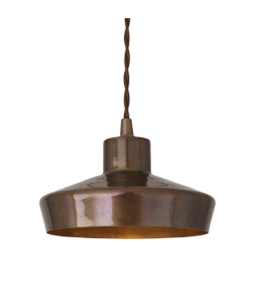 Splendor Dome Pendant Antique Brass-2