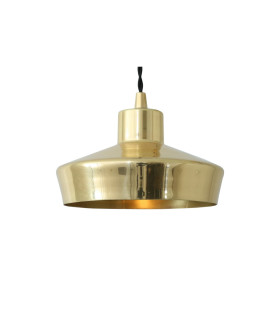 Splendor Dome Pendant Polished Brass