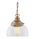 Riad 20cm Globe Pendant Antique Brass-3