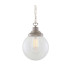 Riad 20cm Globe Pendant Antique Silver-1