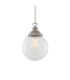 Riad 20cm Globe Pendant Antique Silver-2