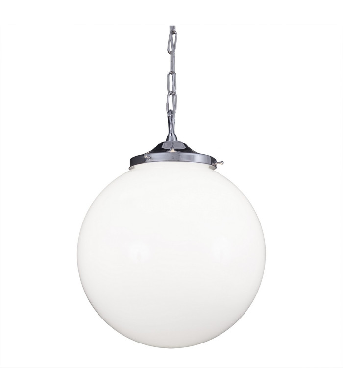 Yerevan 35cm Globe Pendant Polished Chrome