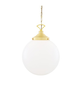 Yerevan 35cm Globe Pendant Satin Brass