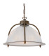 Bousta Holophane Dome Pendant Diffuser Antique Brass-2