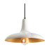 Fatima Moroccan Dome Pendant White & Brushed Brass