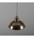Paris Industrial Dome Pendant Antique Brass-3