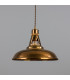 Geneva Industrial Dome Pendant Antique Brass-1