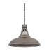 Geneva Industrial Dome Pendant Antique Silver-1