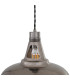 Geneva Industrial Dome Pendant Antique Silver-2